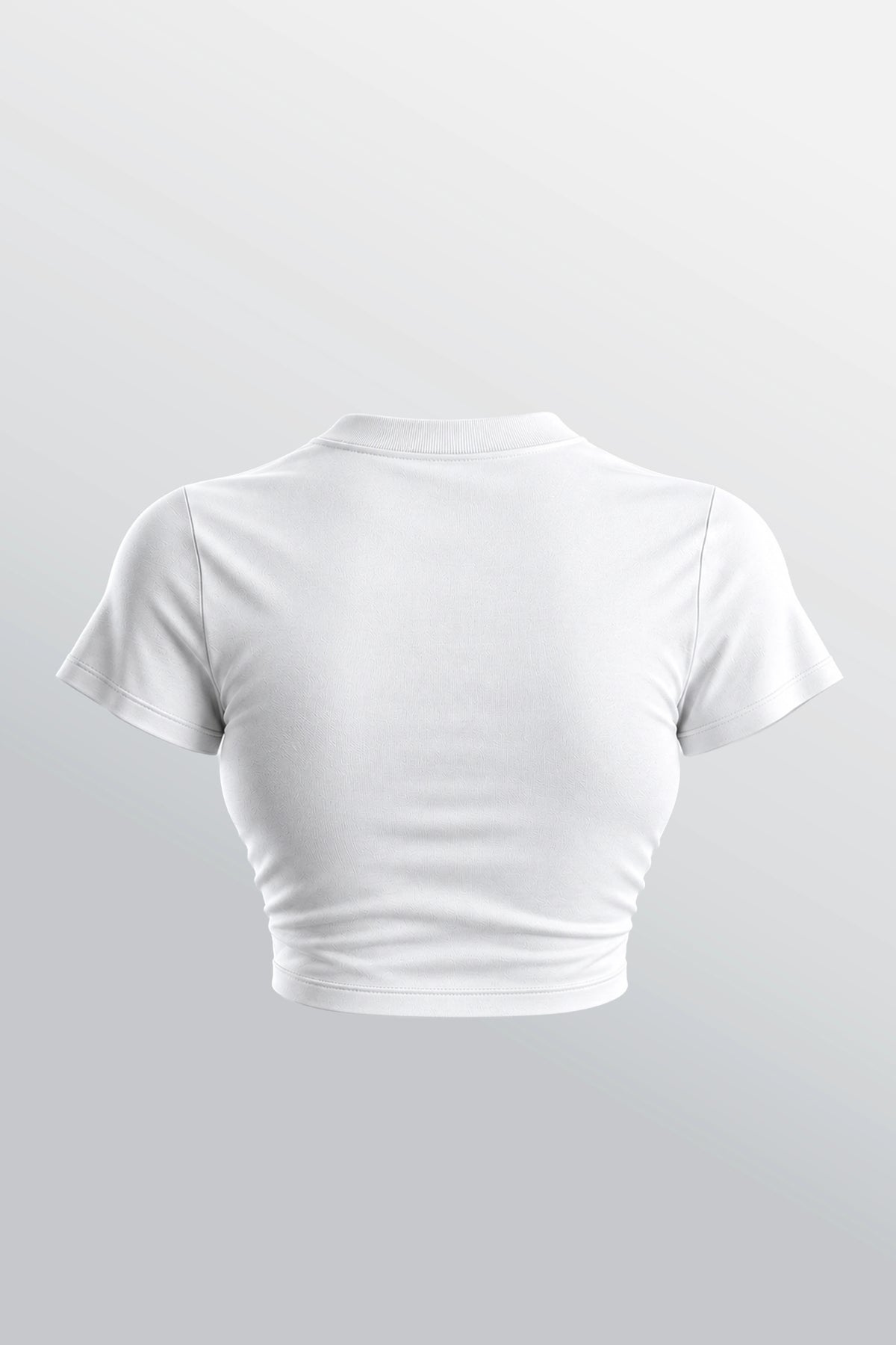 Local Gangster Baby Tee White