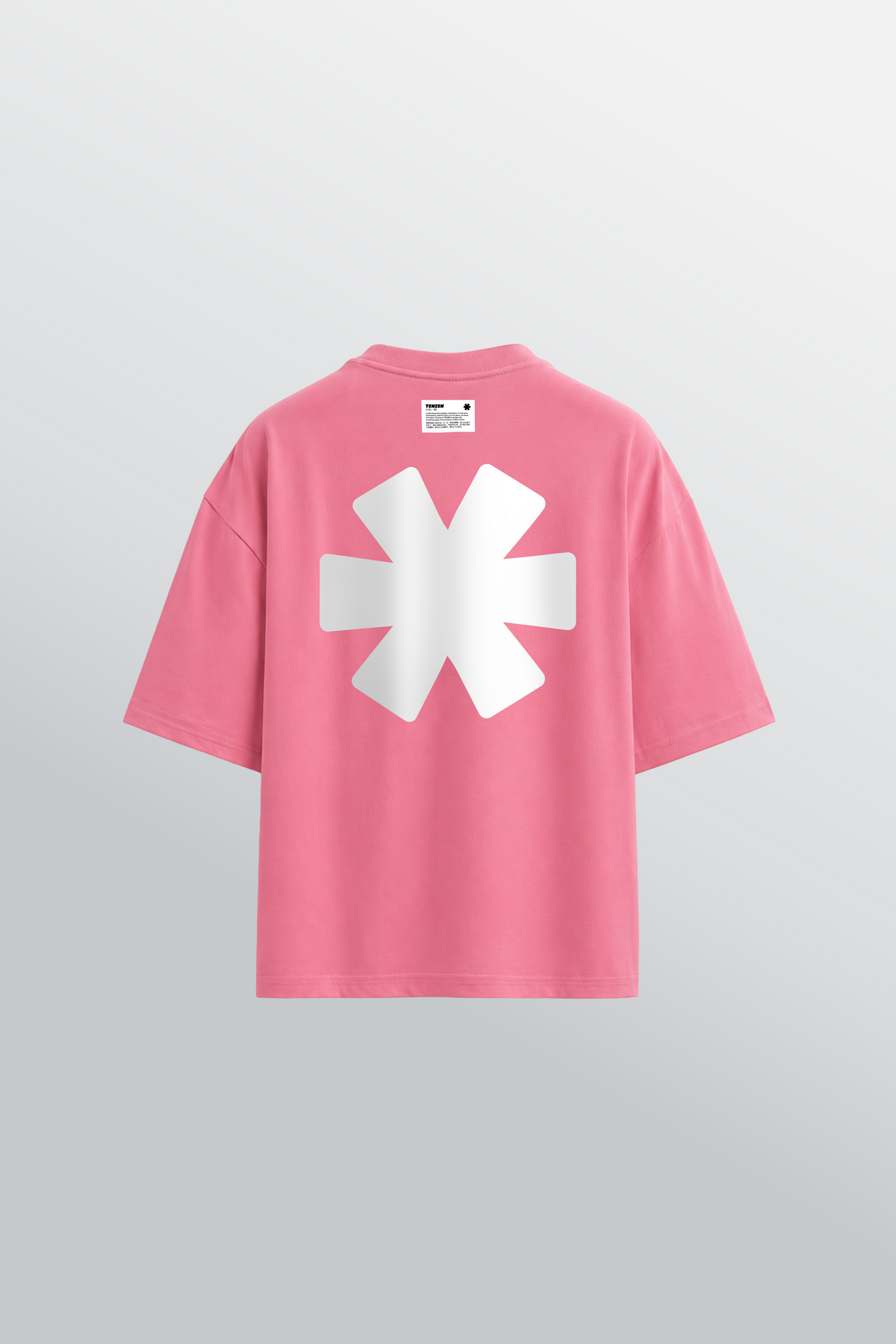 Crew Oversized Tee Pink