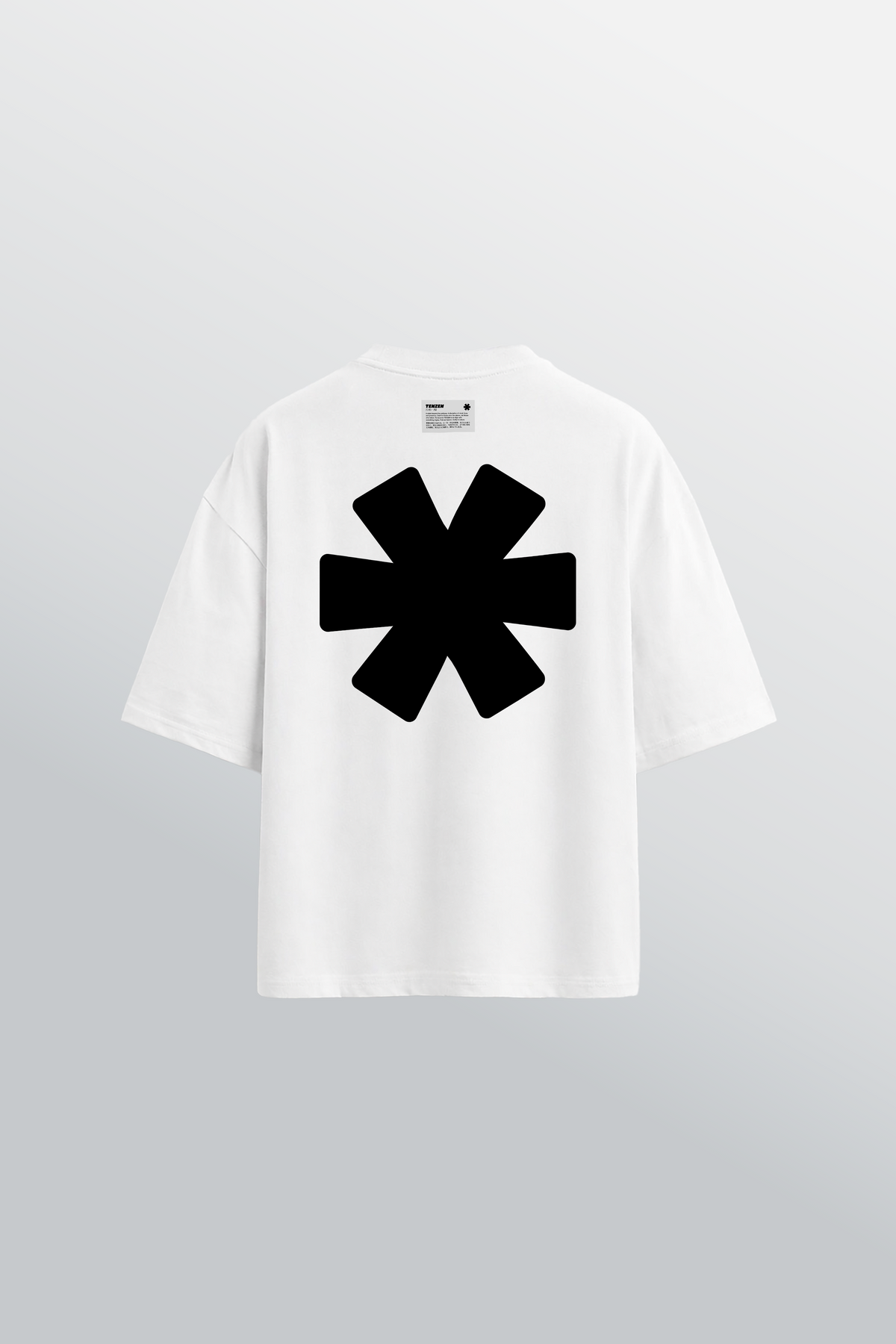Crew Oversized Tee White