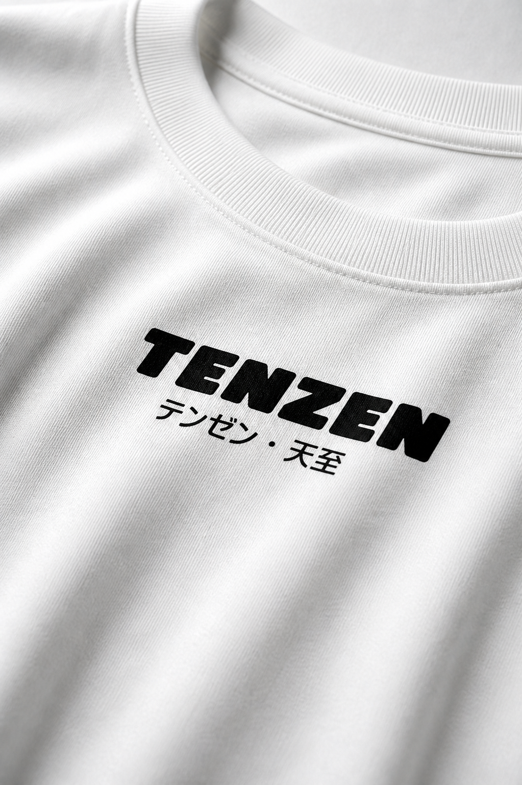Crew Oversized Tee White