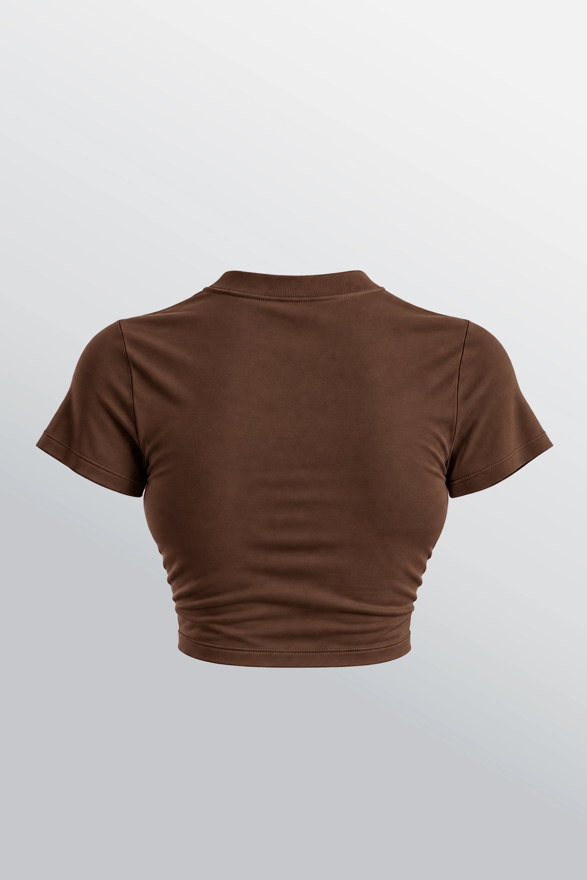 Bad Hair Day Baby Tee Brown