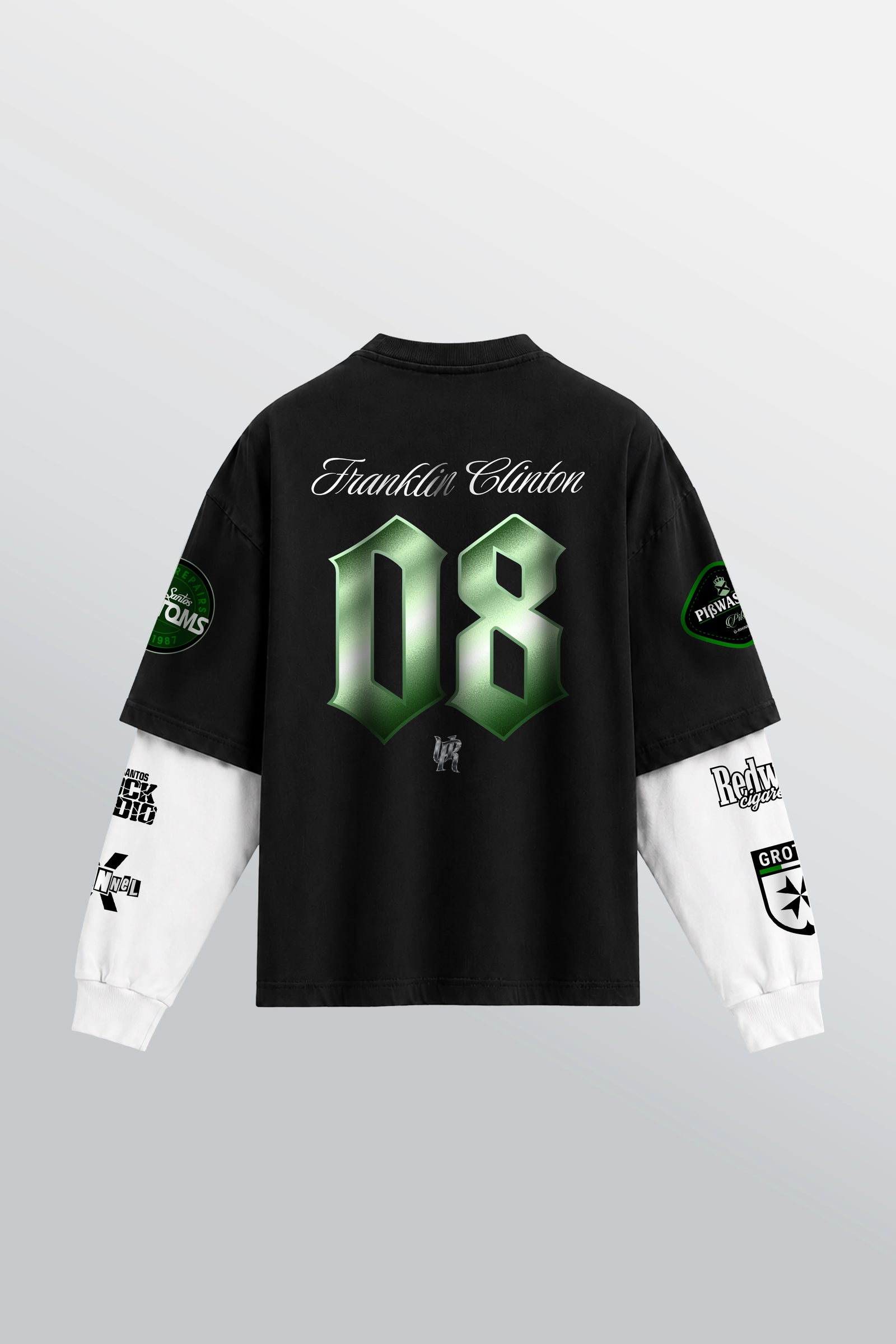 Los Santos Layered Tee Black