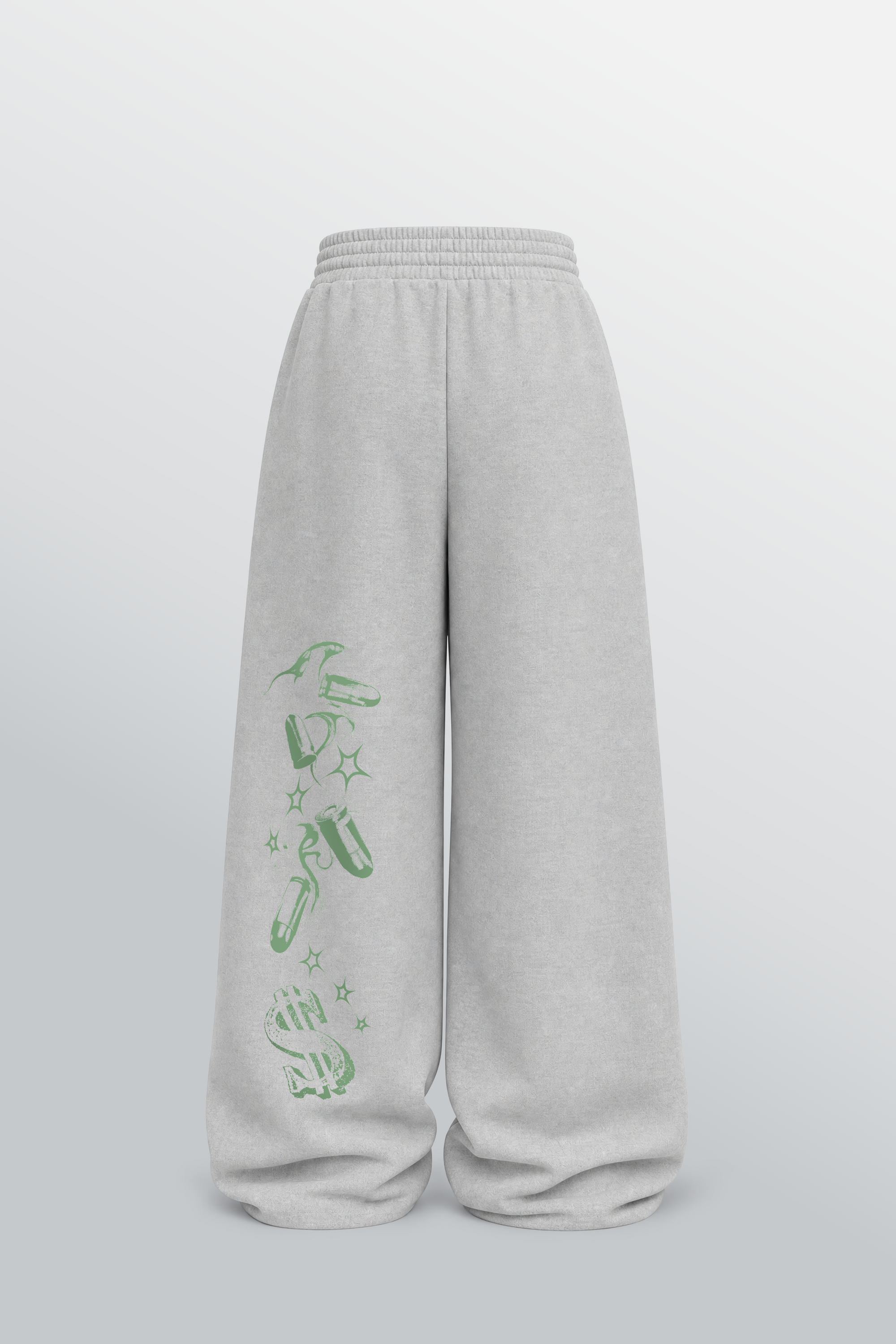Los Santos Loose-Fit Sweatpants Grey