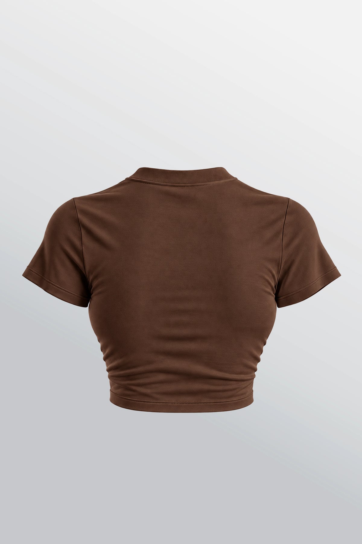 Bad Hair Day Baby Tee Brown