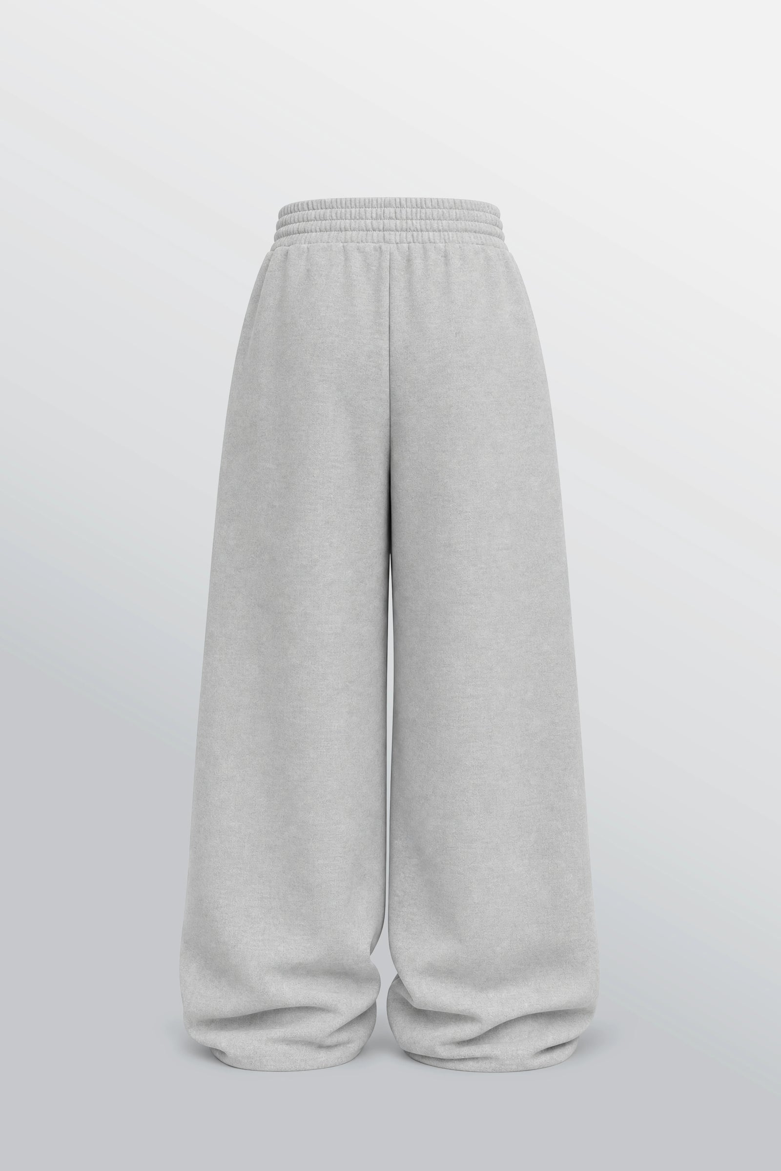 Impermanent Sakura Loose-Fit Sweatpants Grey