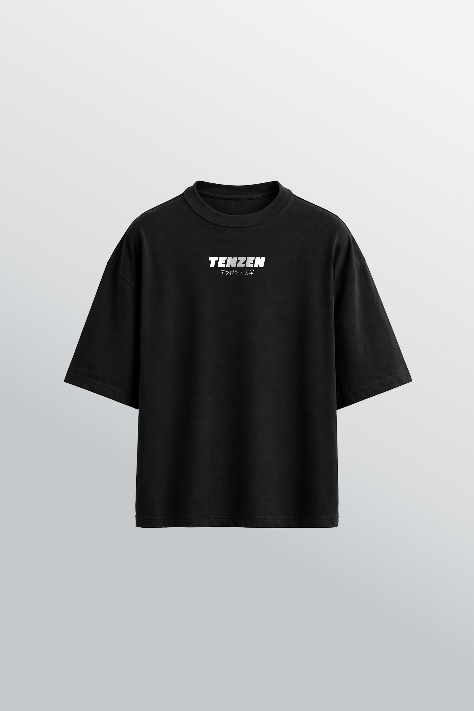 Crew Oversized Tee Black