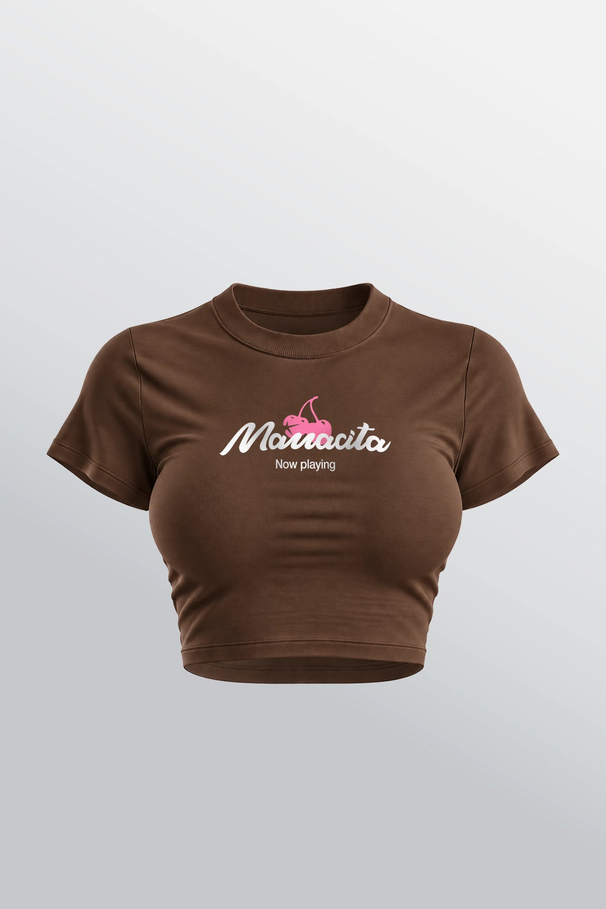 Mamacita Baby Tee Brown