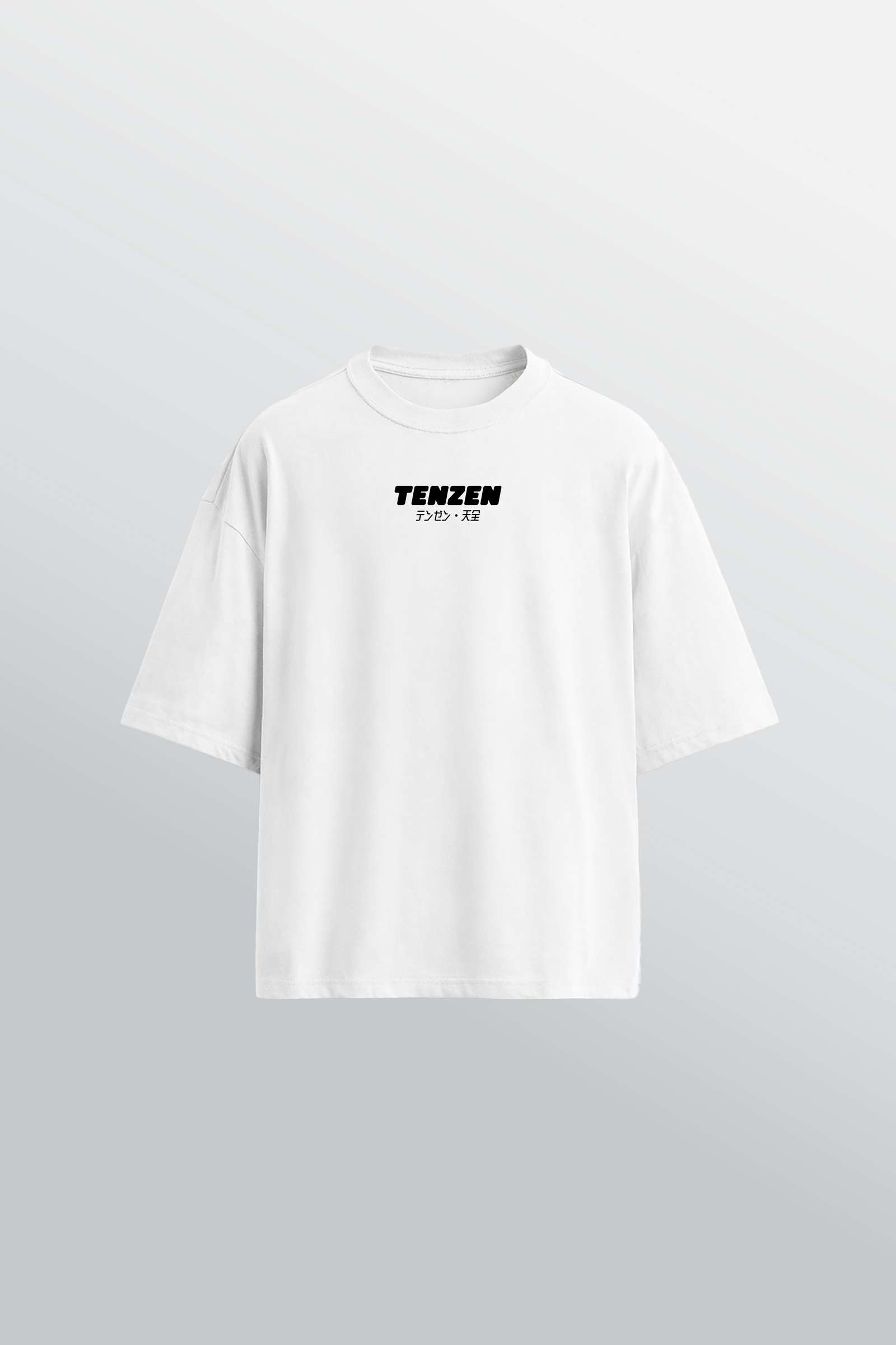 Crew Oversized Tee White