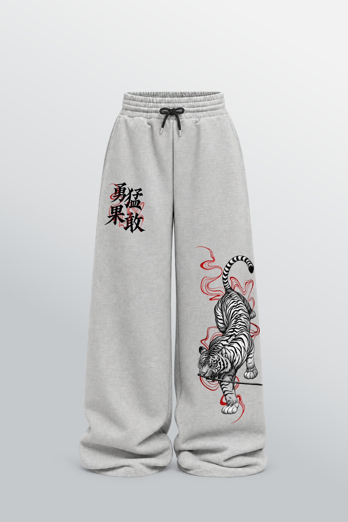 Brave Tora Loose-Fit Sweatpants Grey