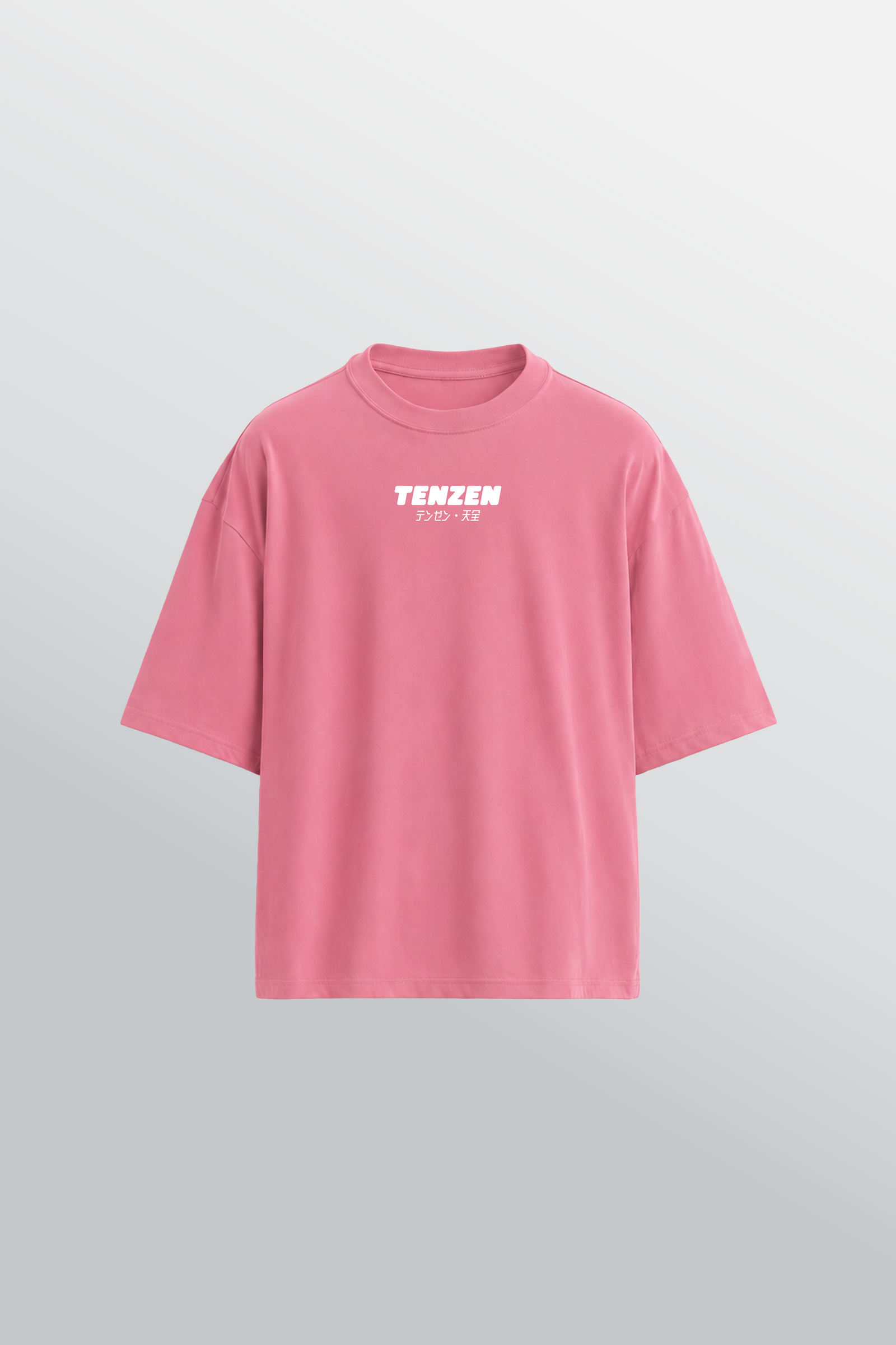 Crew Oversized Tee Pink