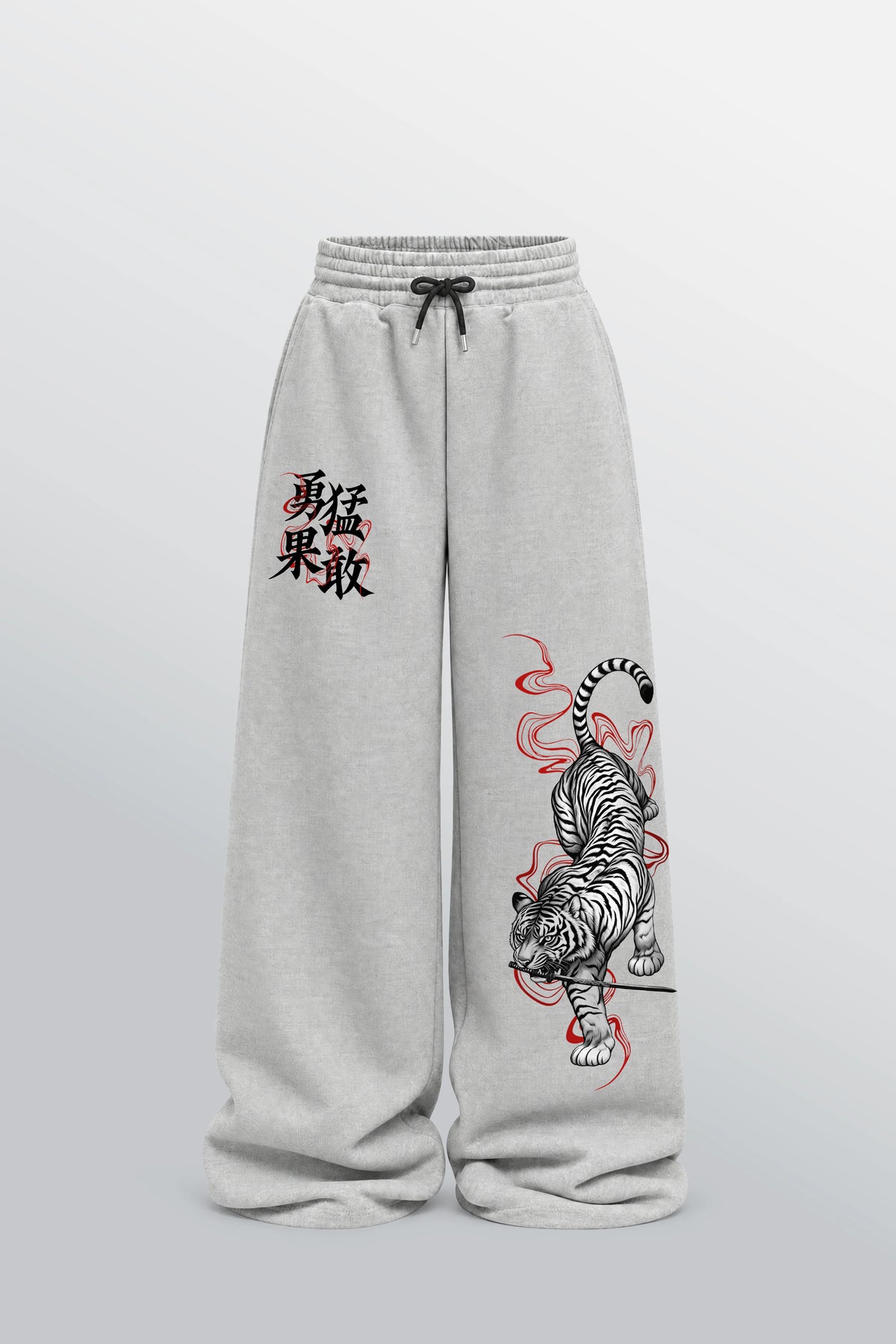 Brave Tora Loose-Fit Sweatpants Grey