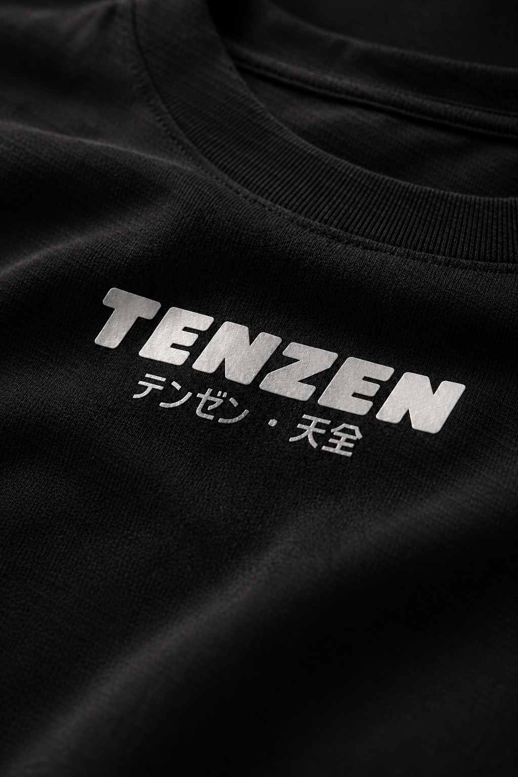 Crew Oversized Tee Black