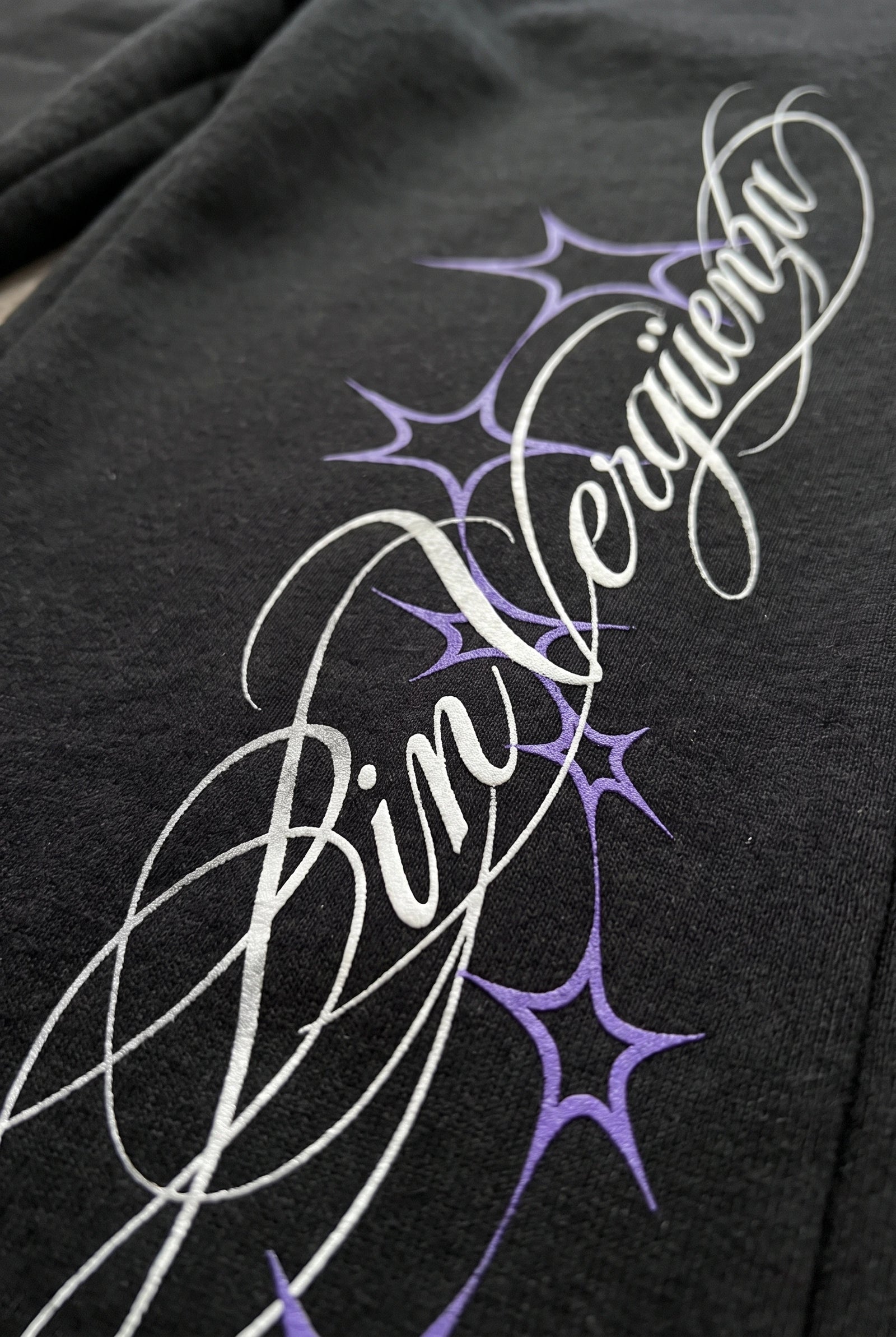 Bon Appetit Loose-Fit Sweatpants Black