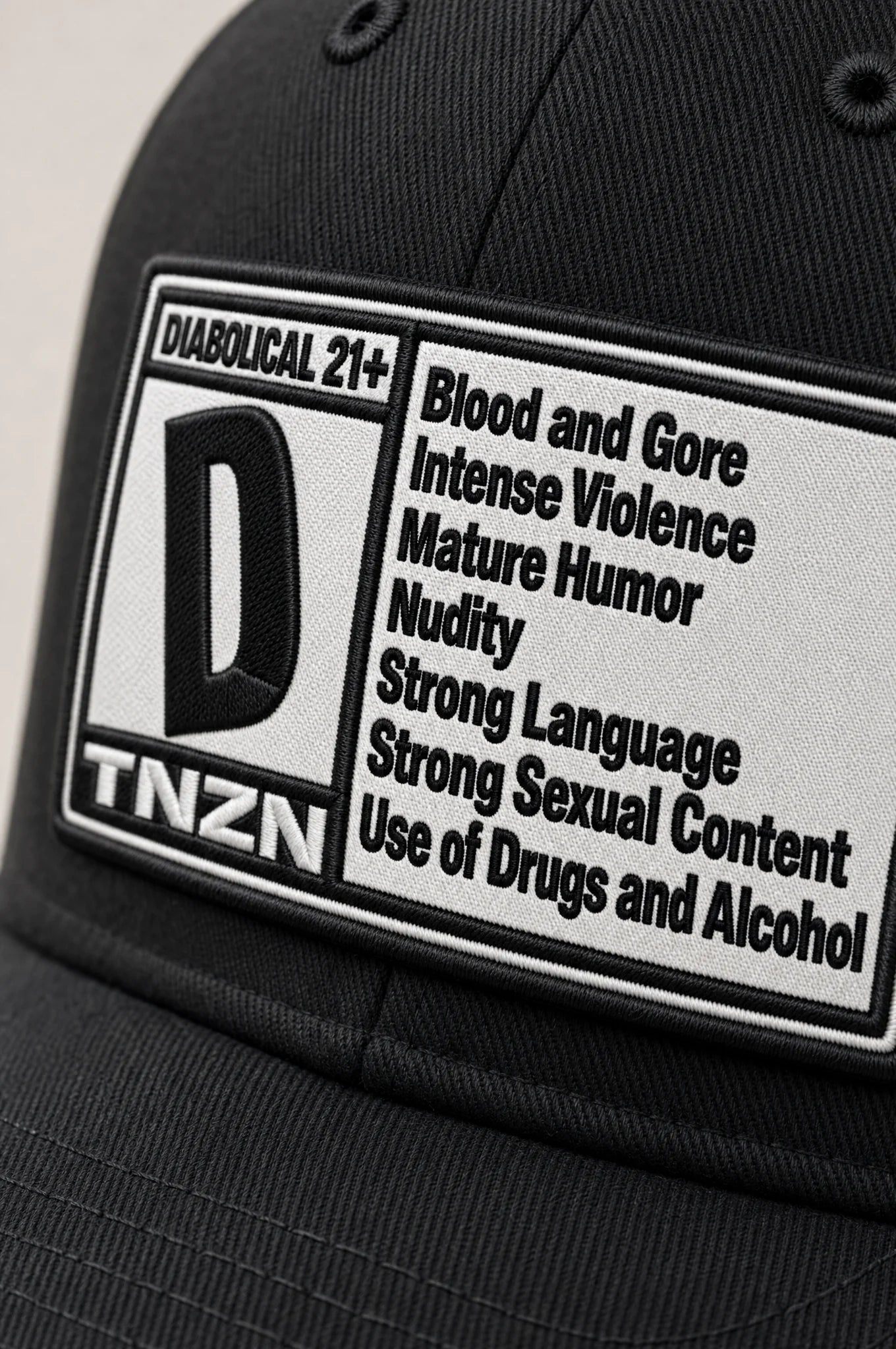 Diabolical Ottoman Baseball Cap Black