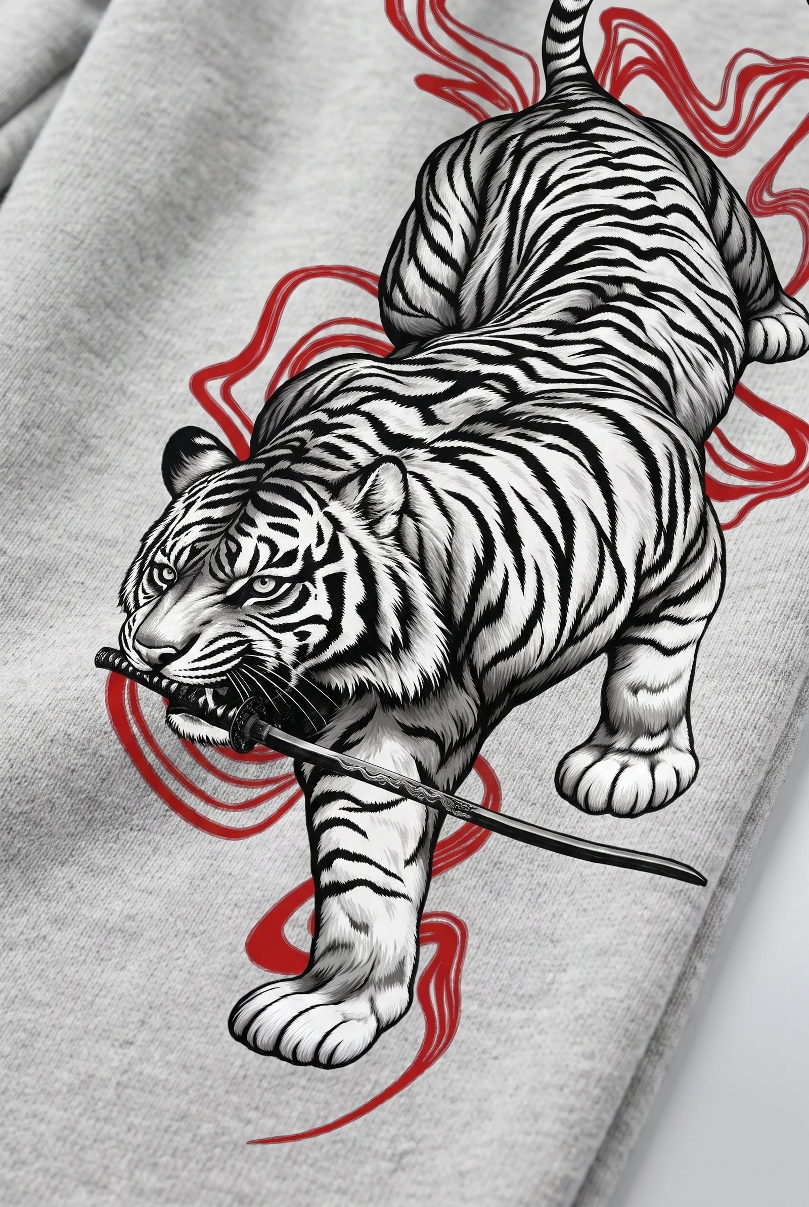 Brave Tora Loose-Fit Sweatpants Grey