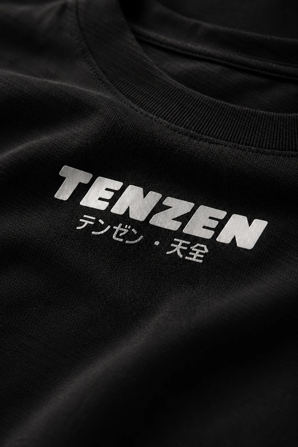 Crew Oversized Tee Black