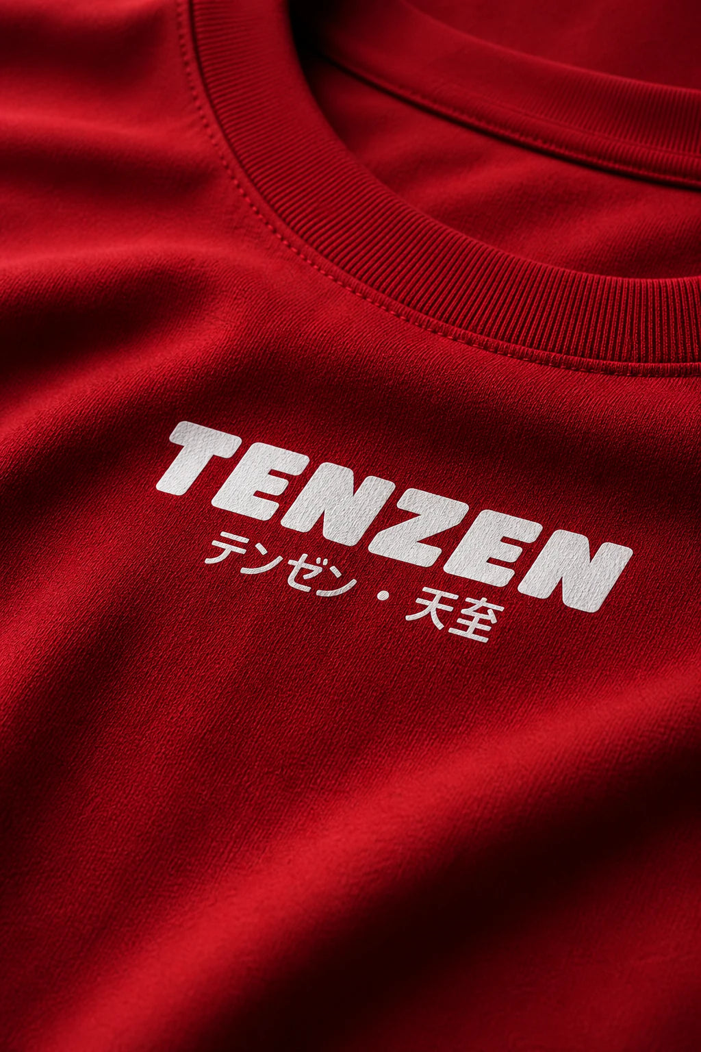 Crew Oversized Tee Red