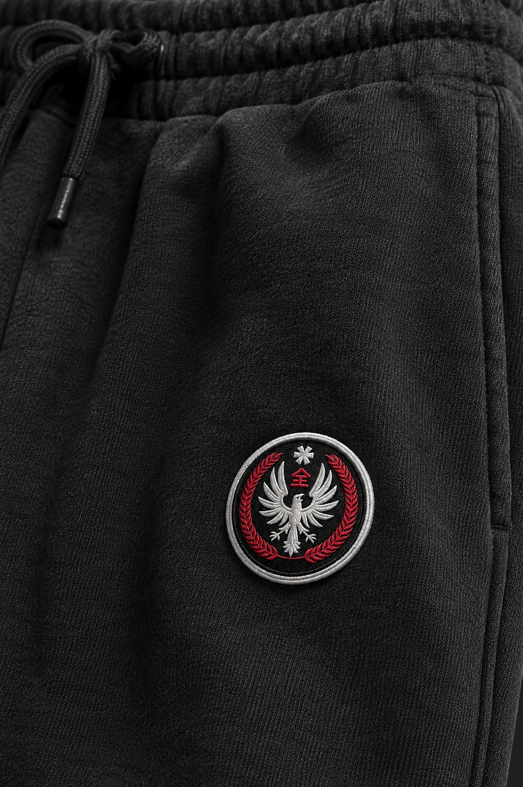 Angels Motor Club Loose-Fit Sweatpant Black
