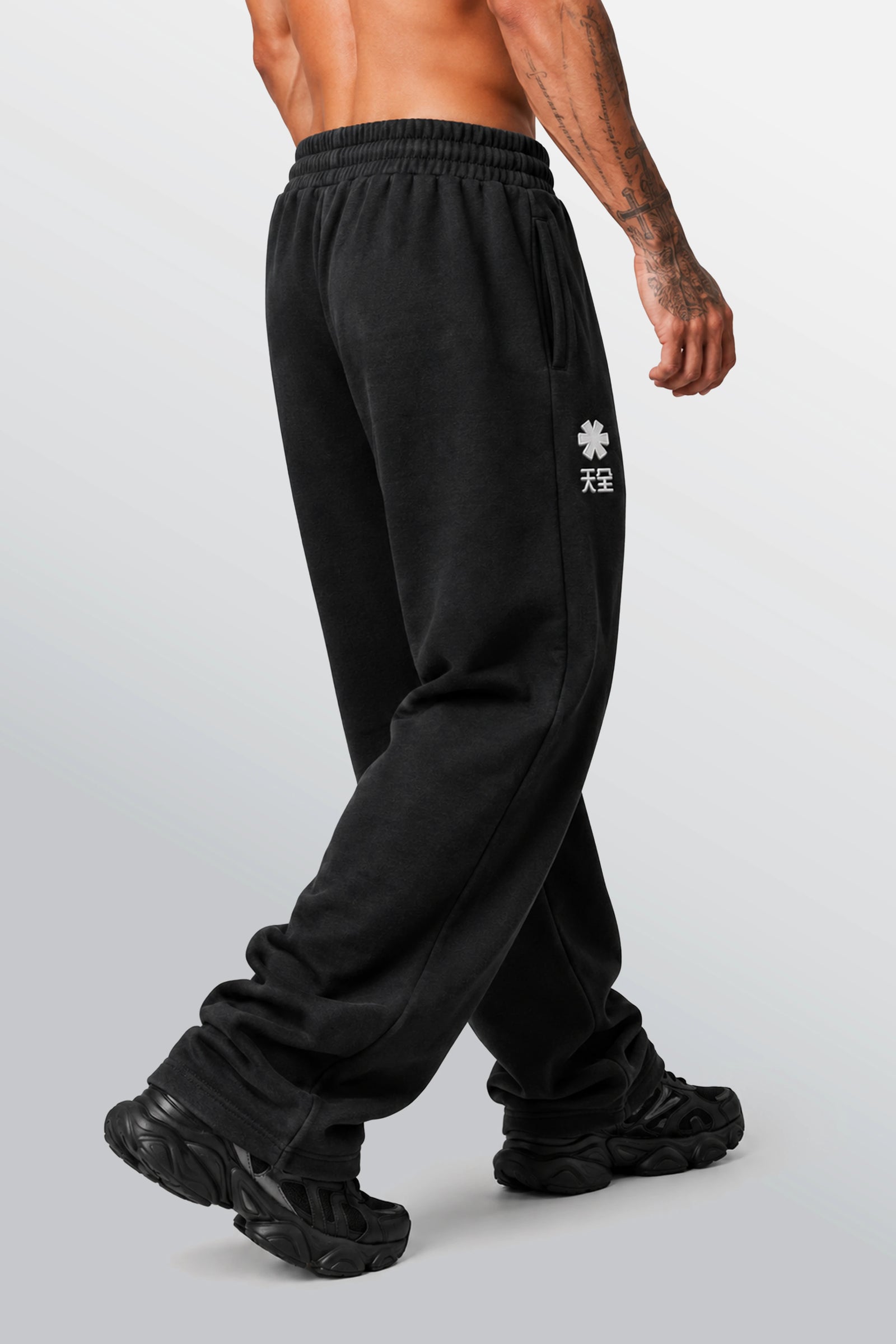 Angels Motor Club Loose-Fit Sweatpant Black
