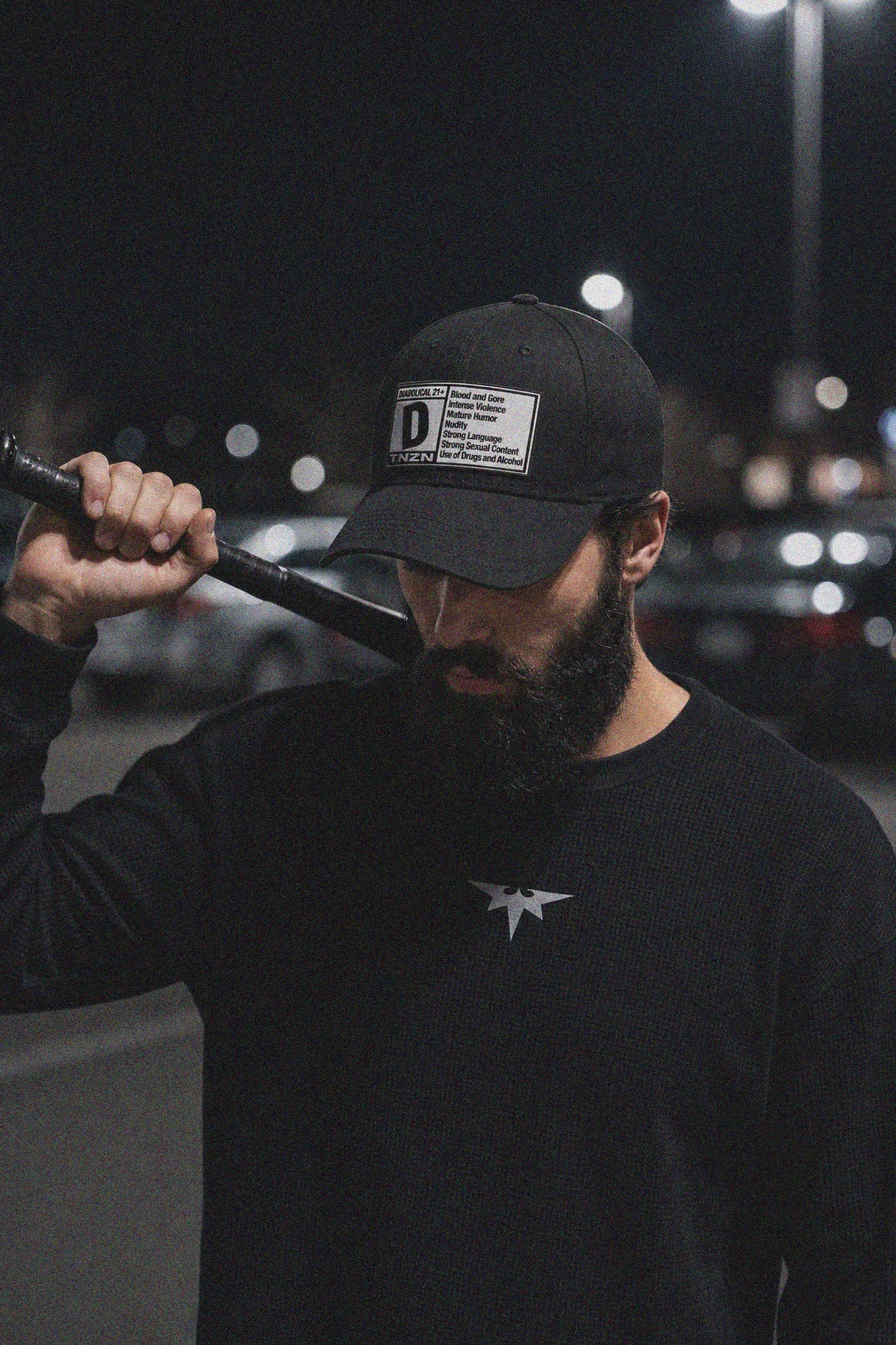 Diabolical Ottoman Baseball Cap Black