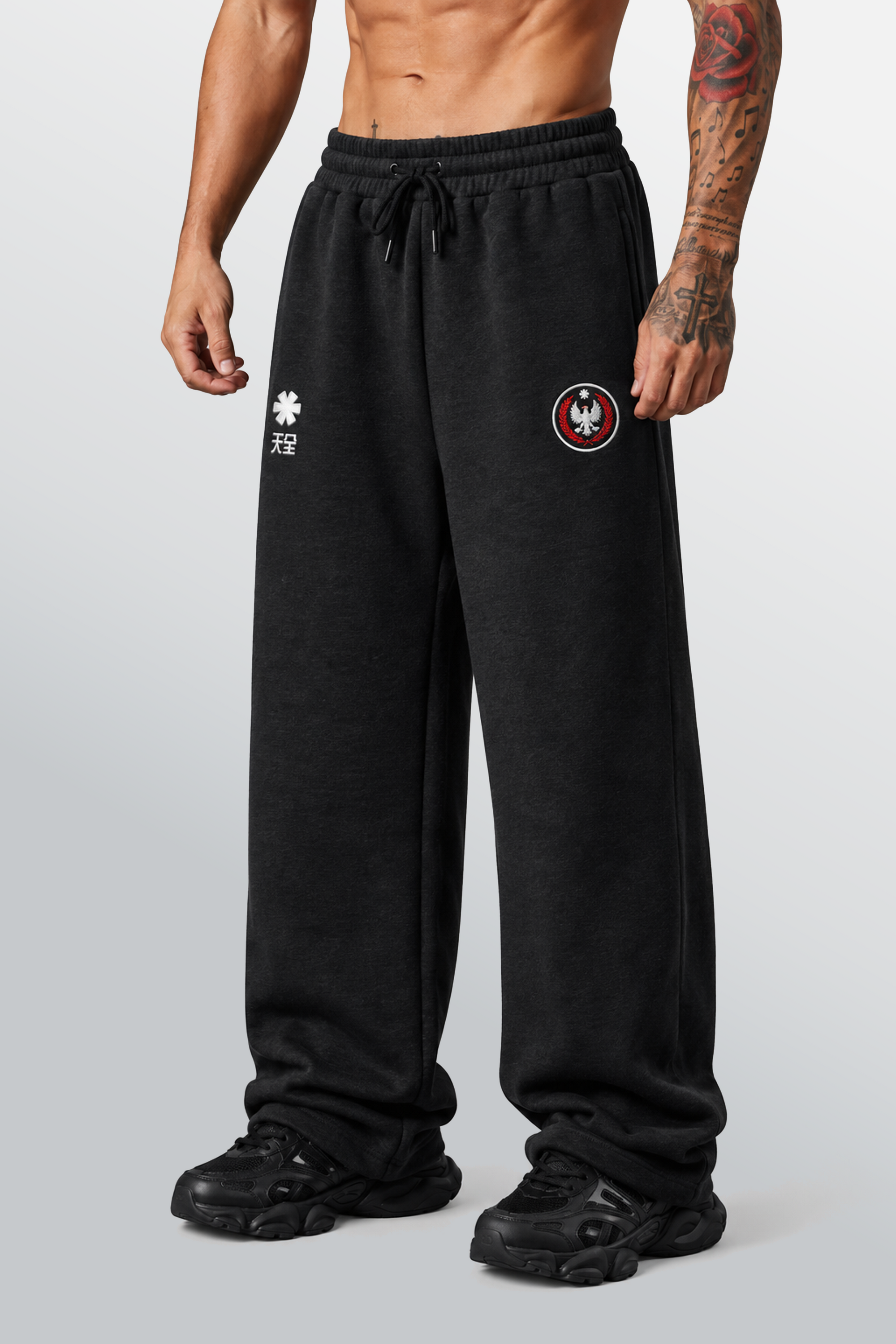Tenzen Angels Motor Club Loose-Fit Sweatpant Black
