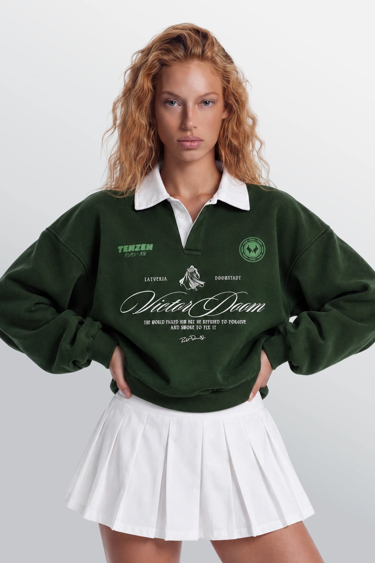 Model-Woman-Front