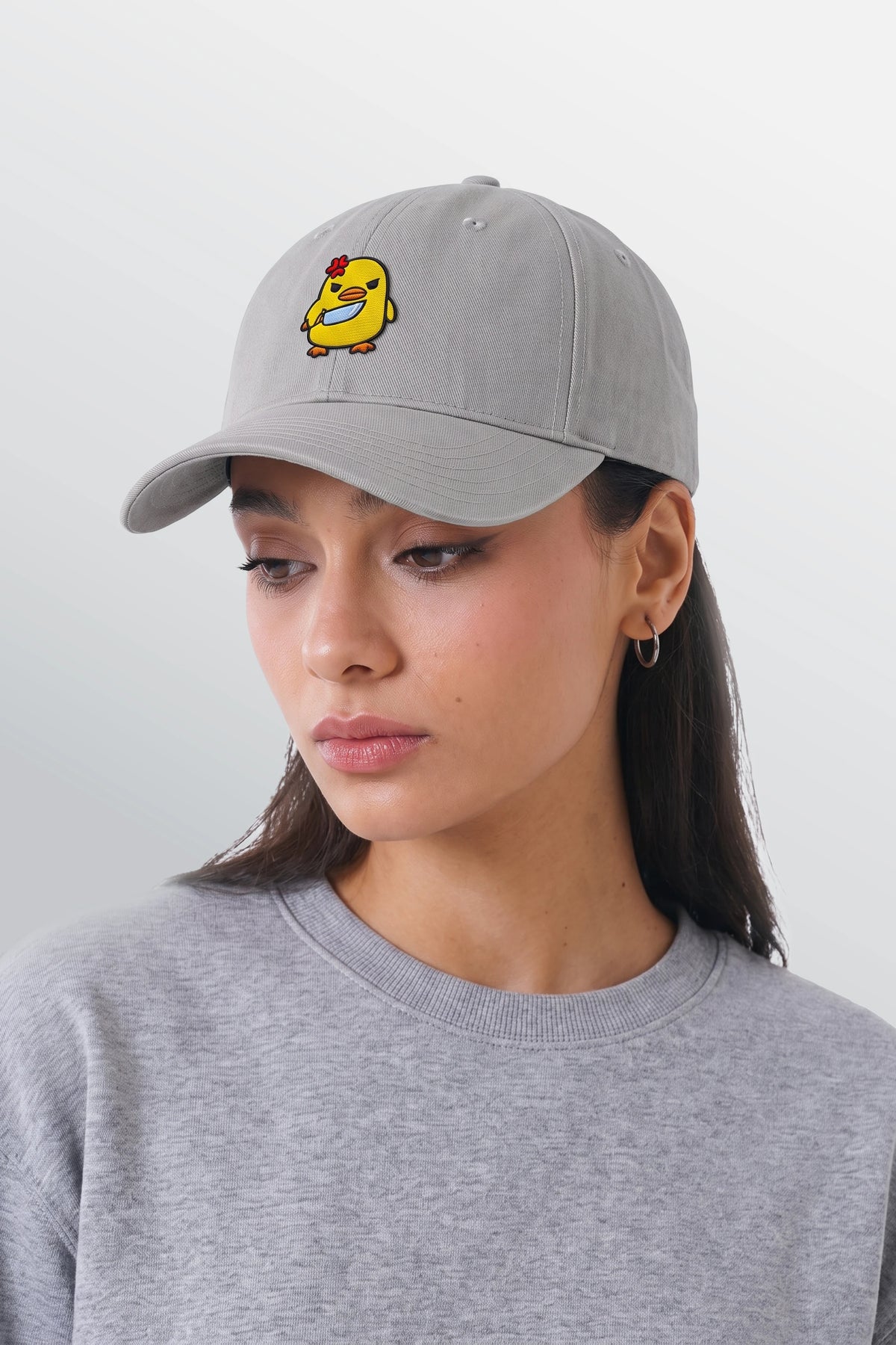 Dont Duck With Me Ottoman Baseball Cap Grey